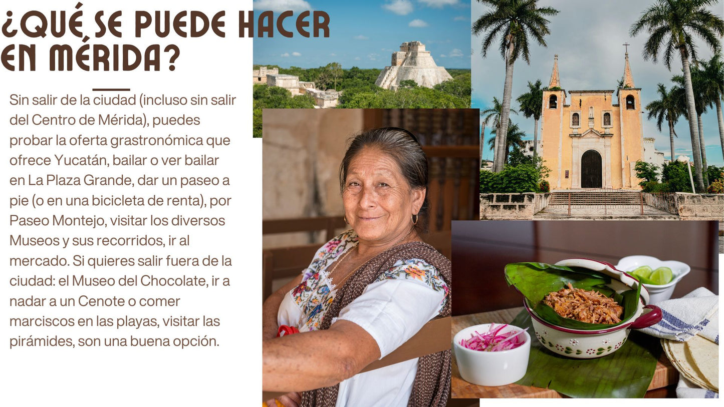 4 SEMANAS INMERSIÓN ESPAÑOL MÉRIDA YUCATÁN MÉXICO, 60 HORAS DE CLASE (PRESENCIAL). A PARTIR DEL 12 DE ENERO DEL 2026