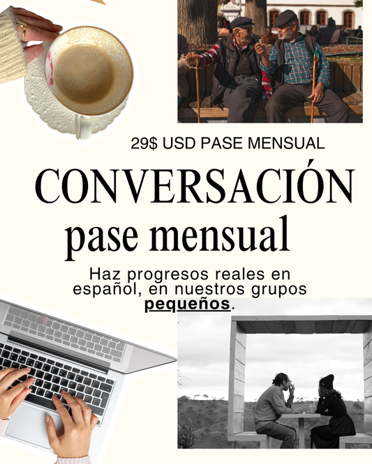 (ONLINE) $29 USD PASE MENSUAL